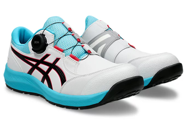 アシックス安全靴 ウィンジョブ CP309BOA(100 ホワイトブラック)